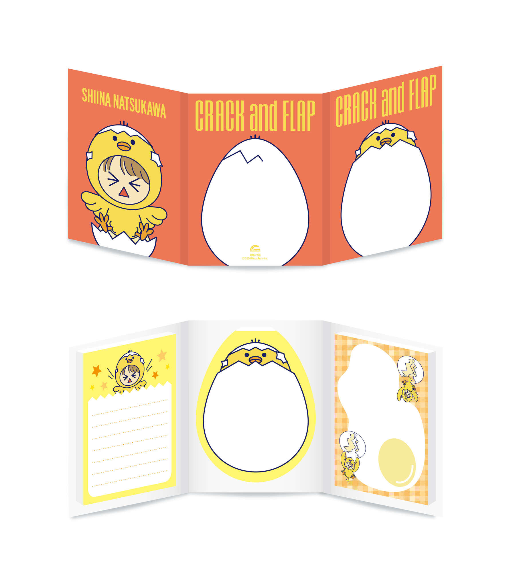 2/4発売 夏川椎菜4thアルバム「CRACK and FLAP」 ジャケット写真＆収録